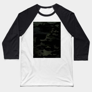 Multicamo Black Camouflage Baseball T-Shirt